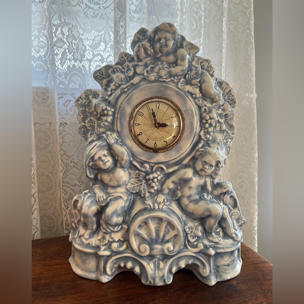 Large Mantle Clock